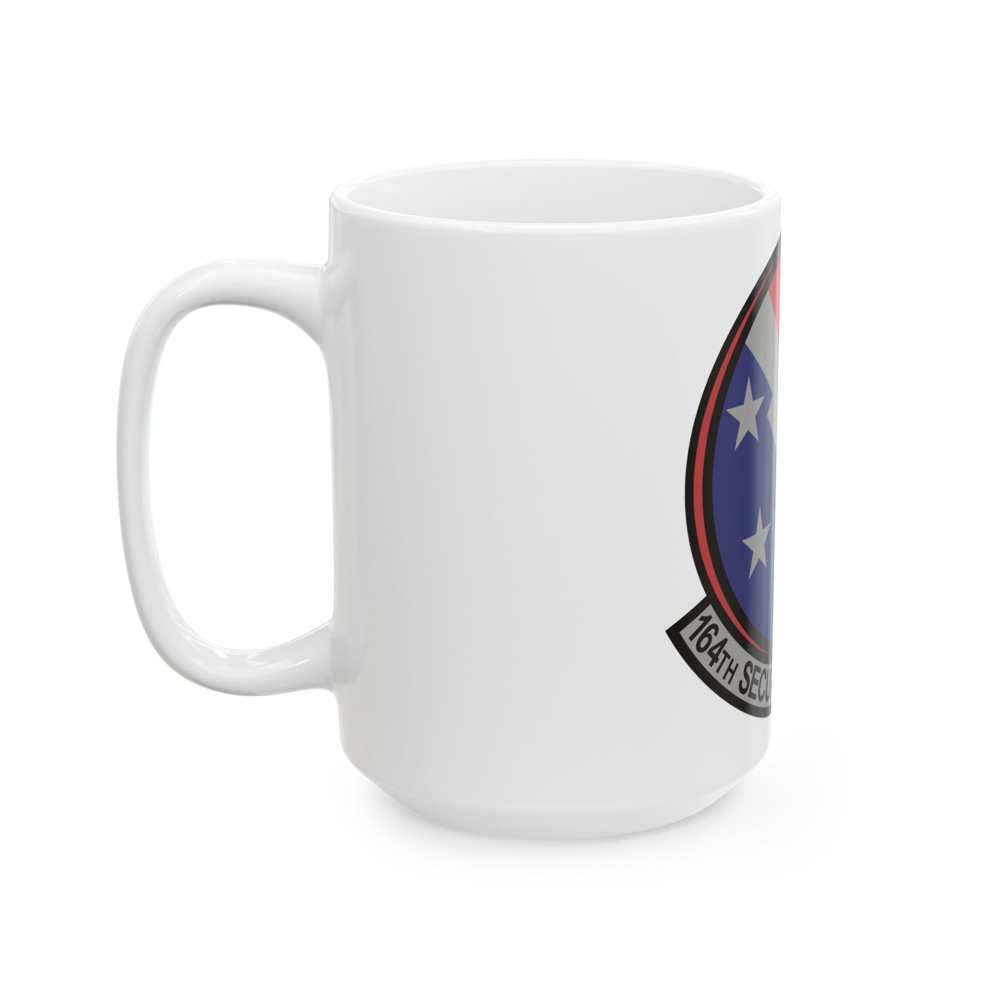 164th Security Forces Squadron (U.S. Air Force) White Coffee Mug-The Sticker Space