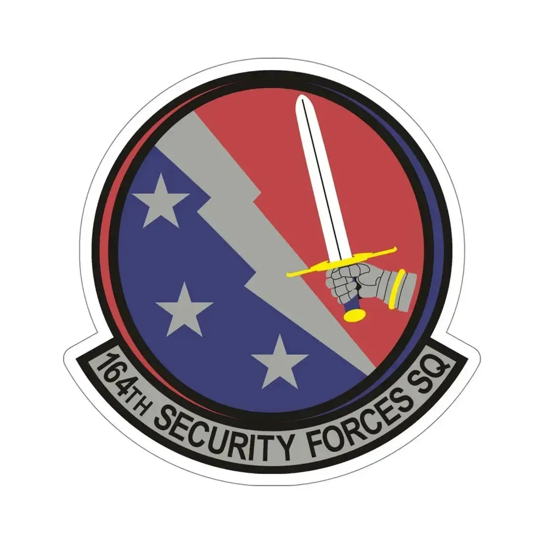 164th Security Forces Squadron (U.S. Air Force) STICKER Vinyl Die-Cut Decal - The Sticker Space