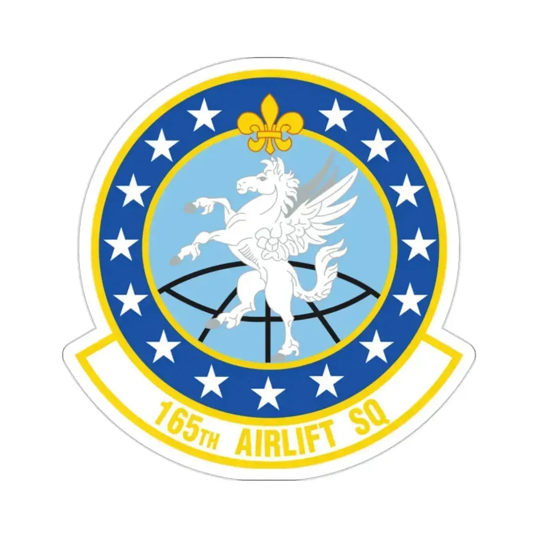 165 Airlift Squadron (U.S. Air Force) STICKER Vinyl Die-Cut Decal 2 Inch - The Sticker Space
