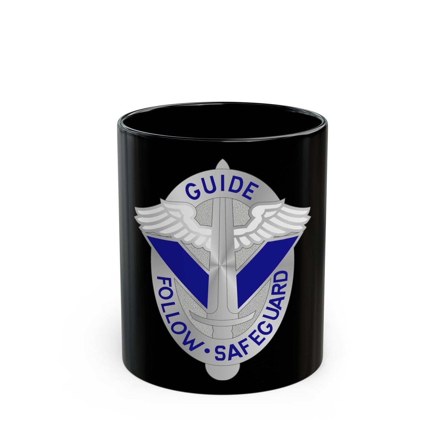 165 Aviation Group (U.S. Army) Black Coffee Mug-11oz-The Sticker Space