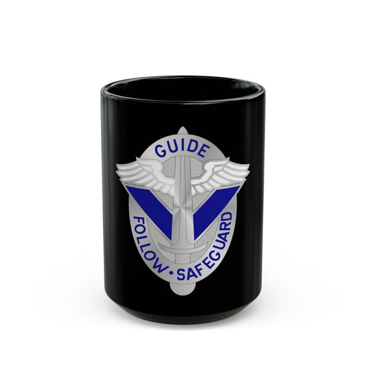 165 Aviation Group (U.S. Army) Black Coffee Mug-15oz-The Sticker Space