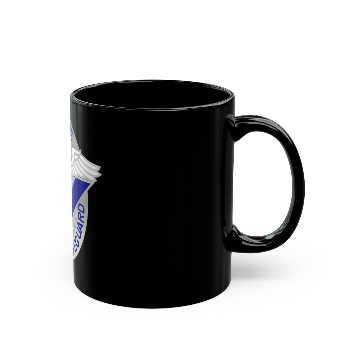 165 Aviation Group (U.S. Army) Black Coffee Mug-The Sticker Space