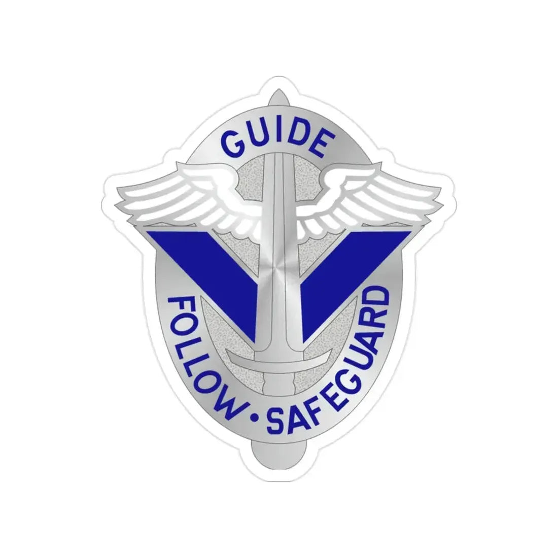 165 Aviation Group (U.S. Army) Transparent STICKER Die-Cut Vinyl Decal 2 Inch - The Sticker Space