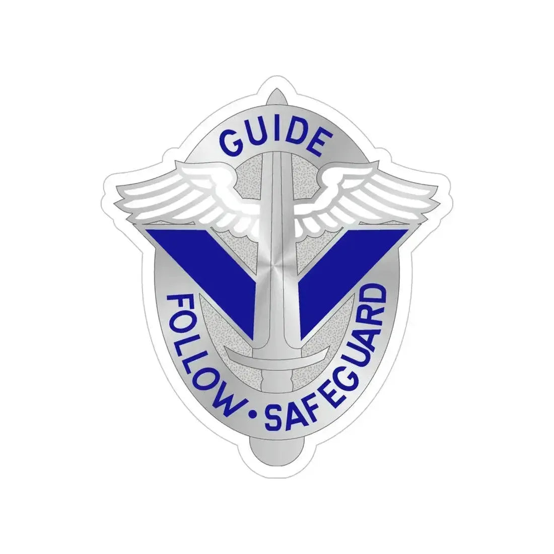165 Aviation Group (U.S. Army) Transparent STICKER Die-Cut Vinyl Decal 6 Inch - The Sticker Space