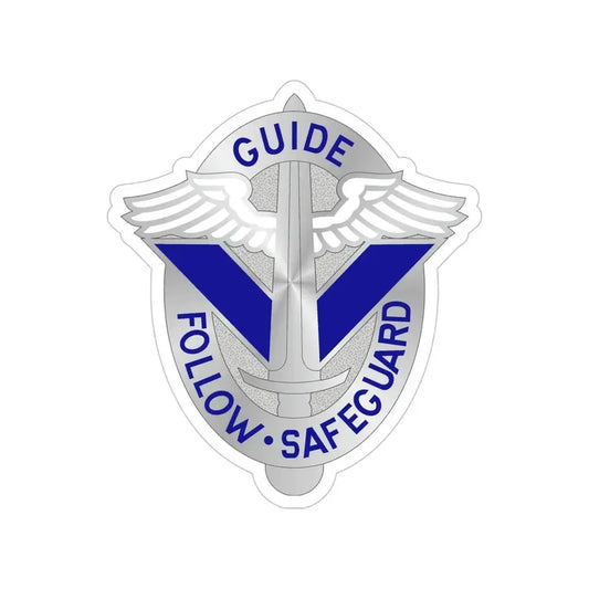 165 Aviation Group (U.S. Army) Transparent STICKER Die-Cut Vinyl Decal 6 Inch - The Sticker Space