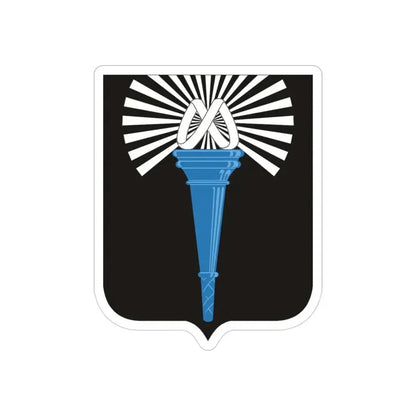 165 Military Intelligence Battalion 2 (U.S. Army) REVERSE PRINT Transparent Die-Cut STICKER 3 Inch Die-Cut Transparent - The Sticker Space