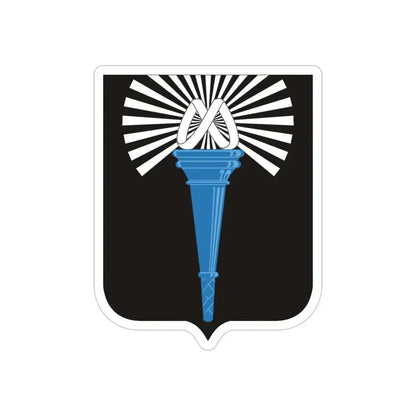 165 Military Intelligence Battalion 2 (U.S. Army) REVERSE PRINT Transparent Die-Cut STICKER - The Sticker Space