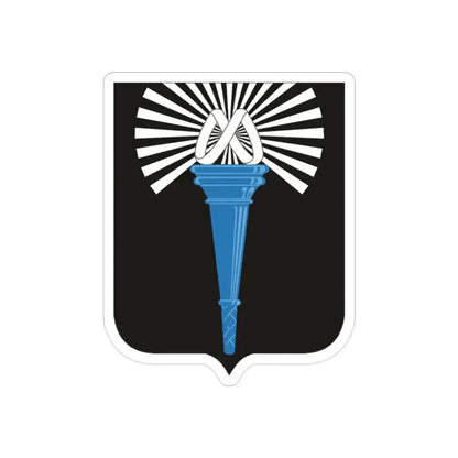 165 Military Intelligence Battalion 2 (U.S. Army) REVERSE PRINT Transparent Die-Cut STICKER - The Sticker Space