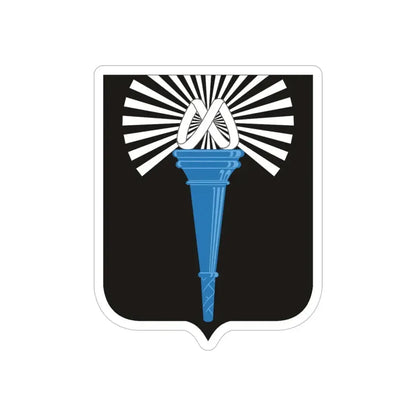 165 Military Intelligence Battalion 2 (U.S. Army) REVERSE PRINT Transparent Die-Cut STICKER - The Sticker Space