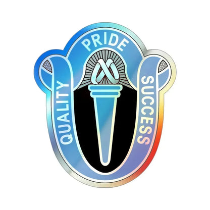 165 Military Intelligence Battalion (U.S. Army) Holographic STICKER Die-Cut Vinyl Decal - The Sticker Space