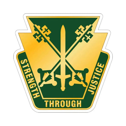 165 Military Police Pennsylvania National Guard (U.S. Army) STICKER Vinyl Die-Cut Decal 3 Inch - The Sticker Space