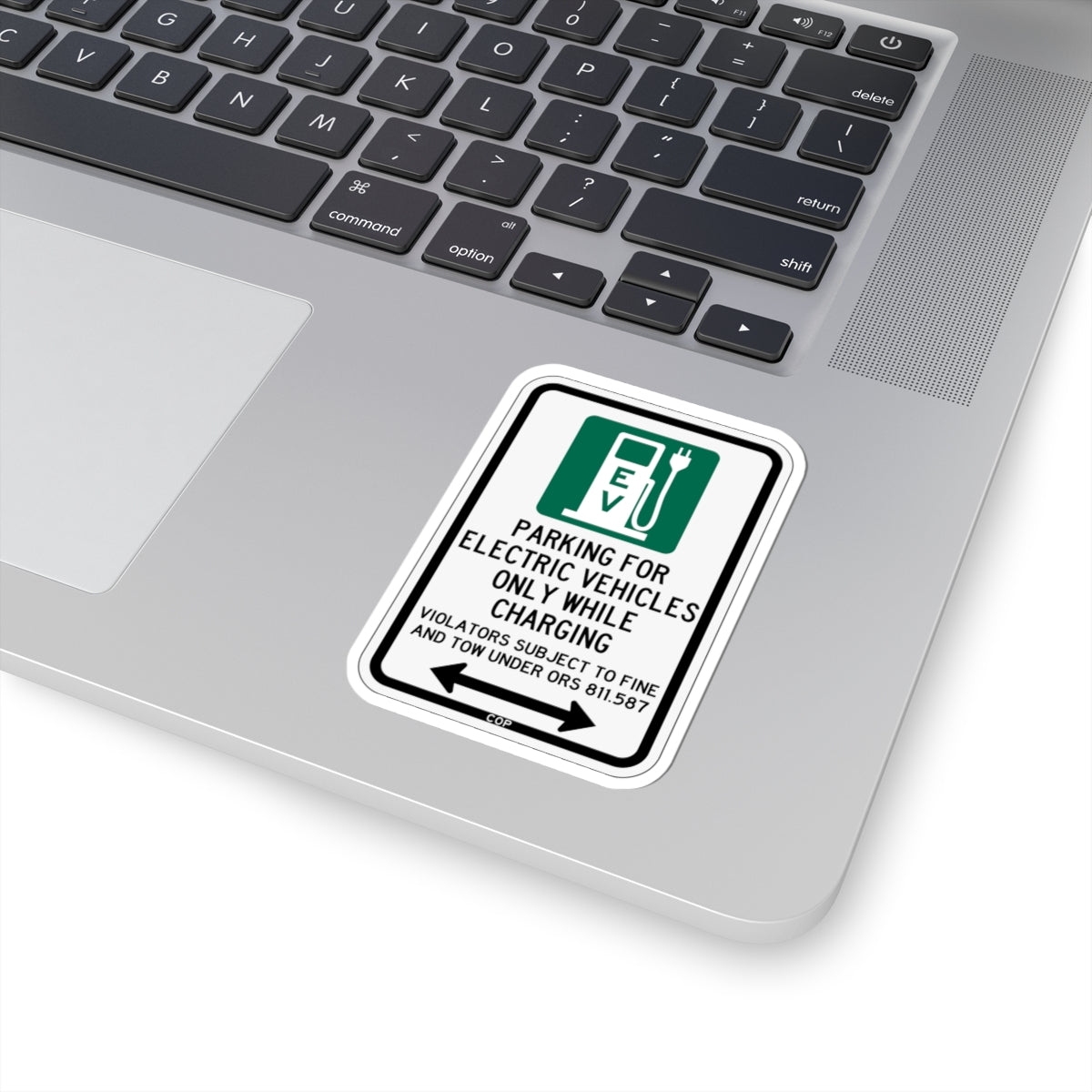 PBOT Road sign P1911D (Oregon) (Road Sign) STICKER Vinyl Kiss-Cut Decal