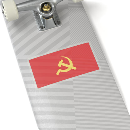 Banner of the Communist Party of Kampuchea (Cambodia) STICKER Vinyl Kiss-Cut Decal
