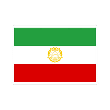 First Flag of I.R.Iran 3-2 (Iran) STICKER Vinyl Kiss-Cut Decal