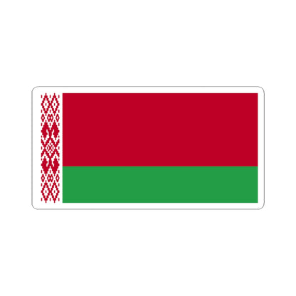 Flag of Belarus WFB 2004 (Belarus) STICKER Vinyl Kiss-Cut Decal