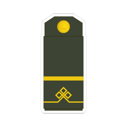 02 Mongolian Army LCP (Mongolia) (Military Rank) STICKER Vinyl Kiss-Cut Decal