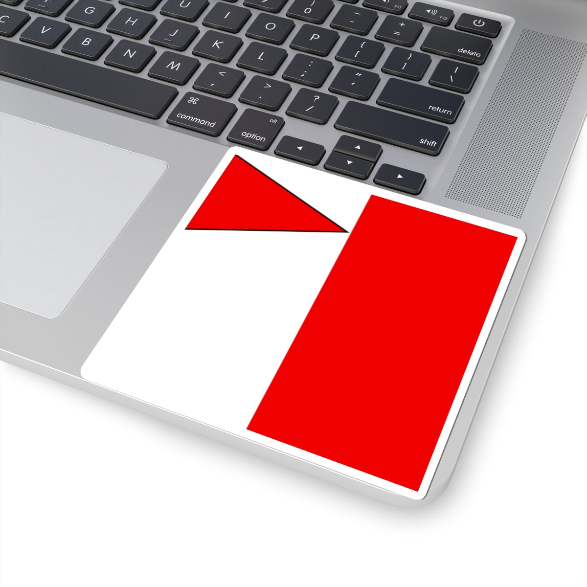 CHE Obernau LU Flag (Switzerland) STICKER Vinyl Kiss-Cut Decal