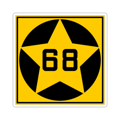 MN-68 1920 (Minnesota) (Road Sign) STICKER Vinyl Kiss-Cut Decal