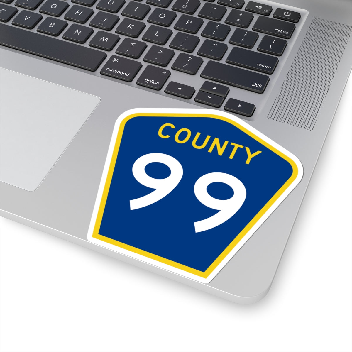 County 99 MN (Minnesota) (Road Sign) STICKER Vinyl Kiss-Cut Decal