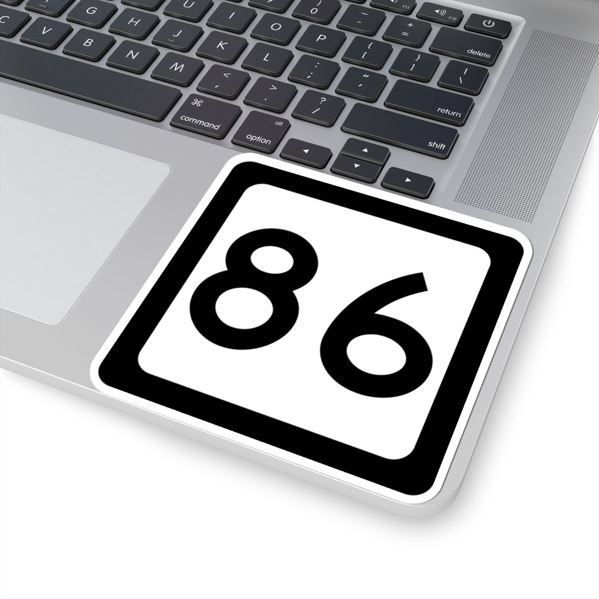 WV-86 (Virginia) (Road Sign) STICKER Vinyl Kiss-Cut Decal