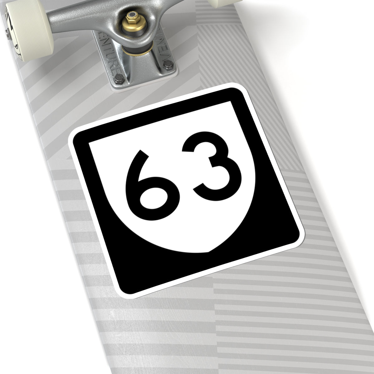 PR urban primary 63 (Puerto Rico) (Road Sign) STICKER Vinyl Kiss-Cut Decal