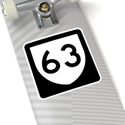 PR urban primary 63 (Puerto Rico) (Road Sign) STICKER Vinyl Kiss-Cut Decal