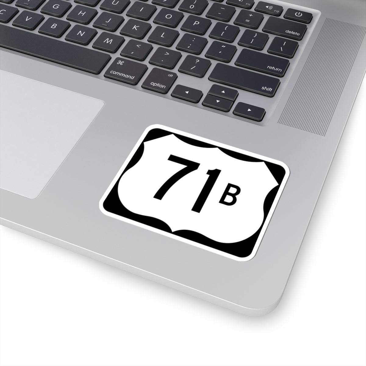 US 71B (Arkansas) (Road Sign) STICKER Vinyl Kiss-Cut Decal
