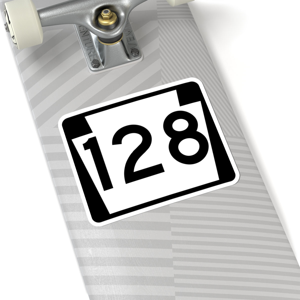 PA-128 (Pennsylvania) (Road Sign) STICKER Vinyl Kiss-Cut Decal