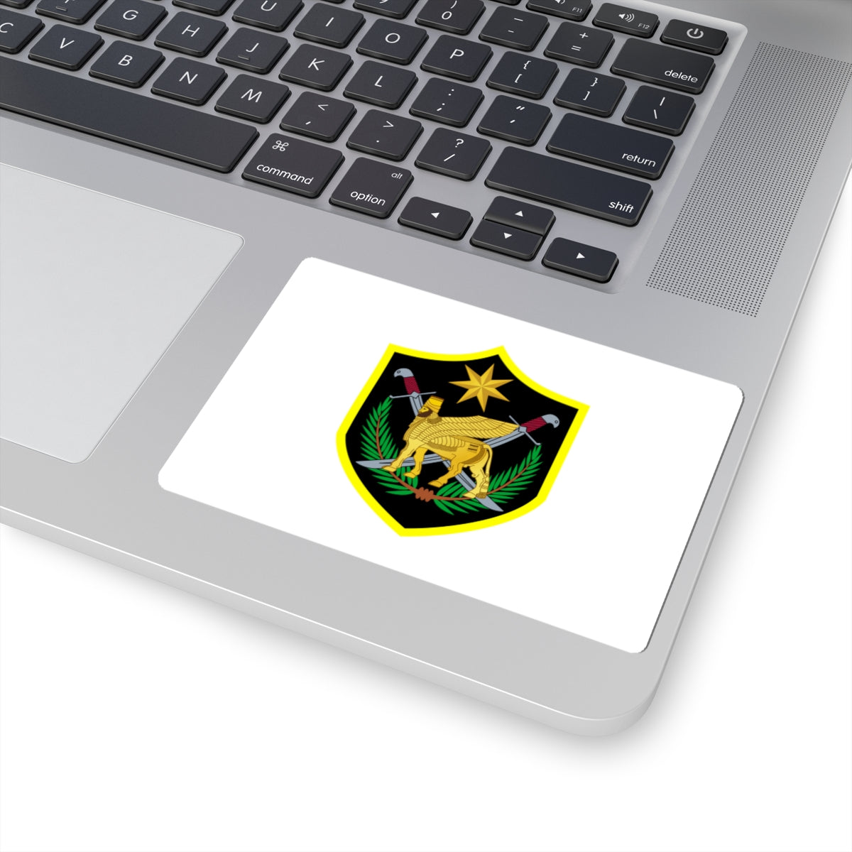 Flag of the Multi-National Force  Iraq (Iraq) STICKER Vinyl Kiss-Cut Decal