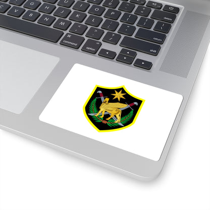 Flag of the Multi-National Force  Iraq (Iraq) STICKER Vinyl Kiss-Cut Decal