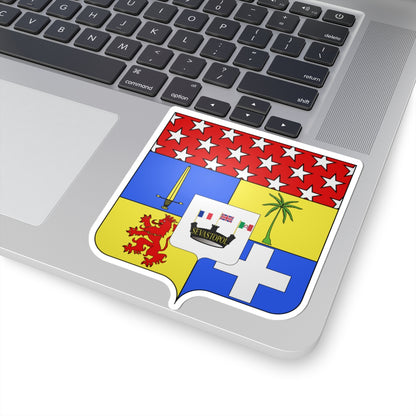 Blason Aimable Pélissier 1794-1864 duc de Malakoff Second Empire (France) (Coat of Arms) STICKER Vinyl Kiss-Cut Decal