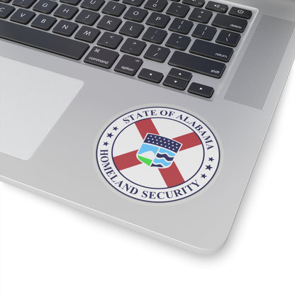 Seal of the Alabama Department of Homeland Security - STICKER Vinyl Kiss-Cut Decal