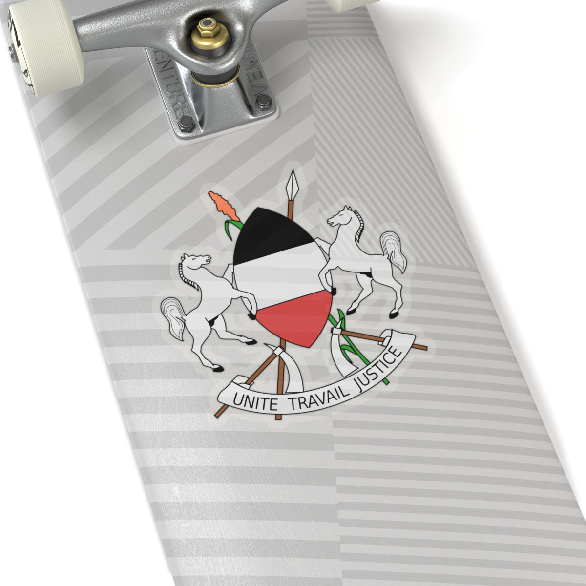 Coat of arms of Upper Volta (1967-1984) - STICKER Vinyl Kiss-Cut Decal