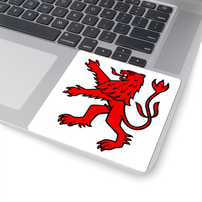 CHE Bremgarten Flag (Switzerland) STICKER Vinyl Kiss-Cut Decal