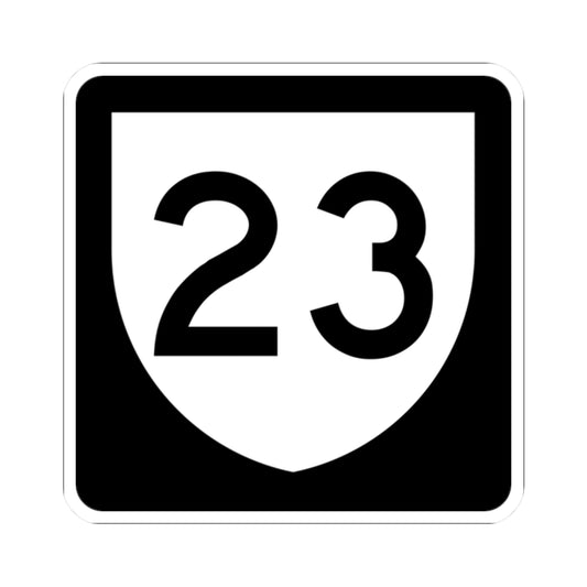 PR urban primary 23 (Puerto Rico) (Road Sign) STICKER Vinyl Kiss-Cut Decal