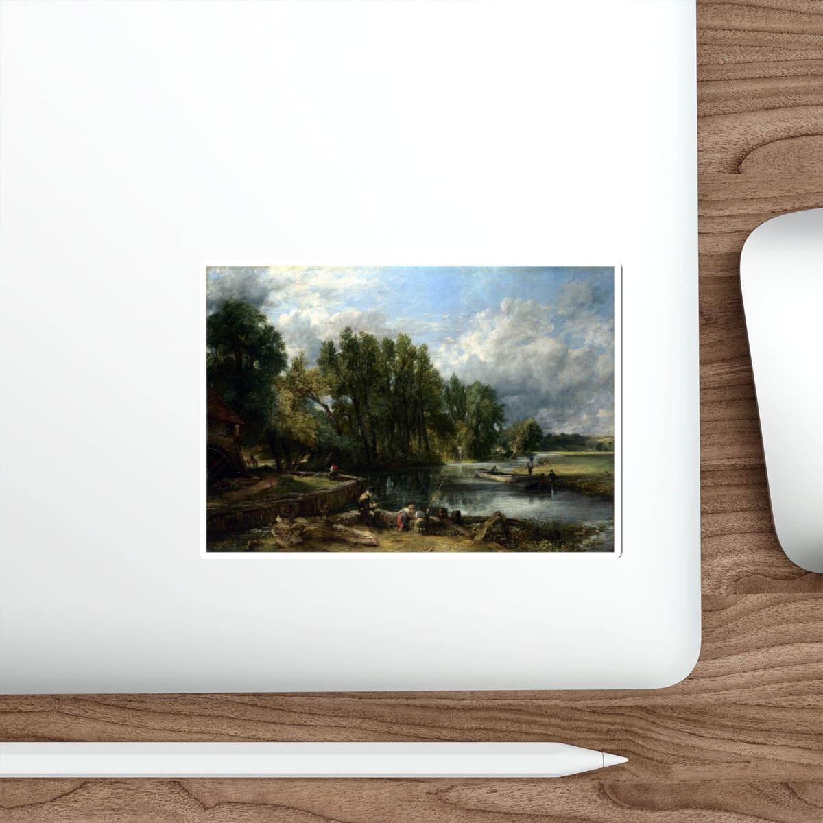 CONSTABLE, John - Stratford Mill (Artwork) STICKER Vinyl Die-Cut Decal