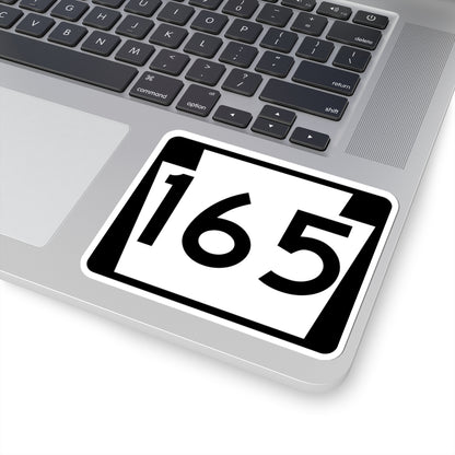 PA-165 (Pennsylvania) (Road Sign) STICKER Vinyl Kiss-Cut Decal