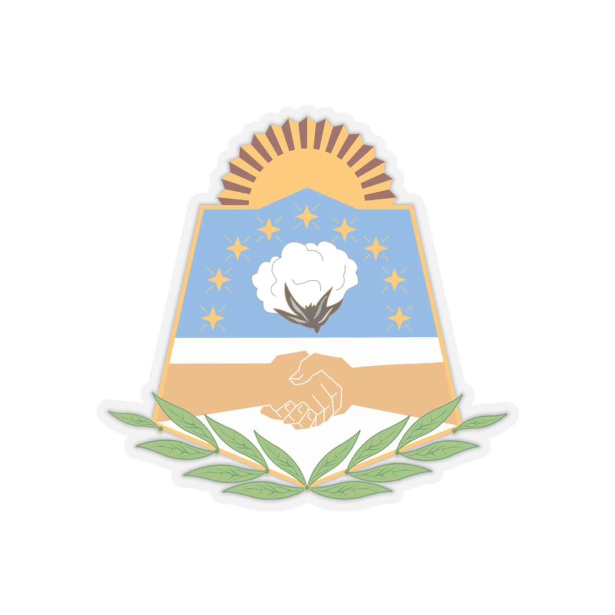 Coat of Arms Formosa Argentina - STICKER Vinyl Kiss-Cut Decal