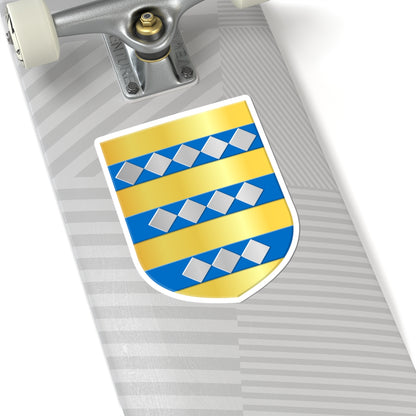 Ambt Almelo wapen (Netherlands) (Coat of Arms) STICKER Vinyl Kiss-Cut Decal