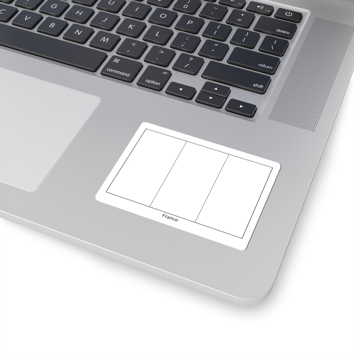 Flag of France colouring page (France) STICKER Vinyl Kiss-Cut Decal