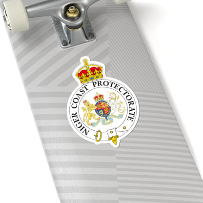 Badge of the Niger Coast Protectorate (Niger) (Coat of Arms) STICKER Vinyl Kiss-Cut Decal