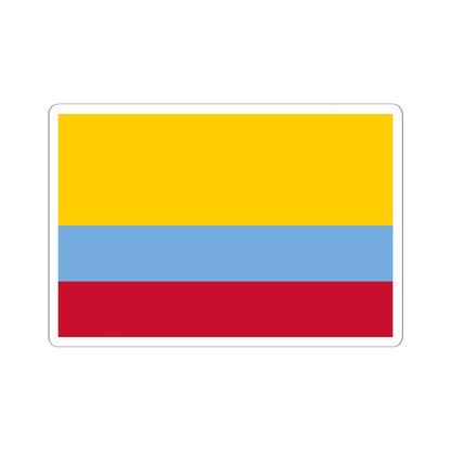 Flag of Venezuela with no coat of arms 1811-1836 (Colombia) STICKER Vinyl Kiss-Cut Decal