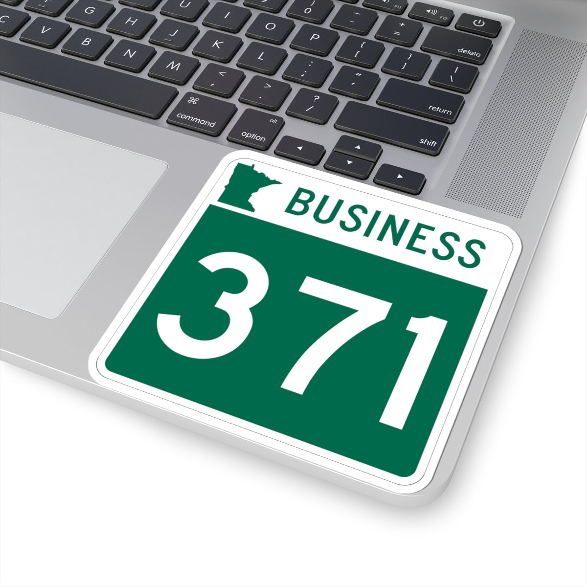 MN-371 Business (Minnesota) (Road Sign) STICKER Vinyl Kiss-Cut Decal