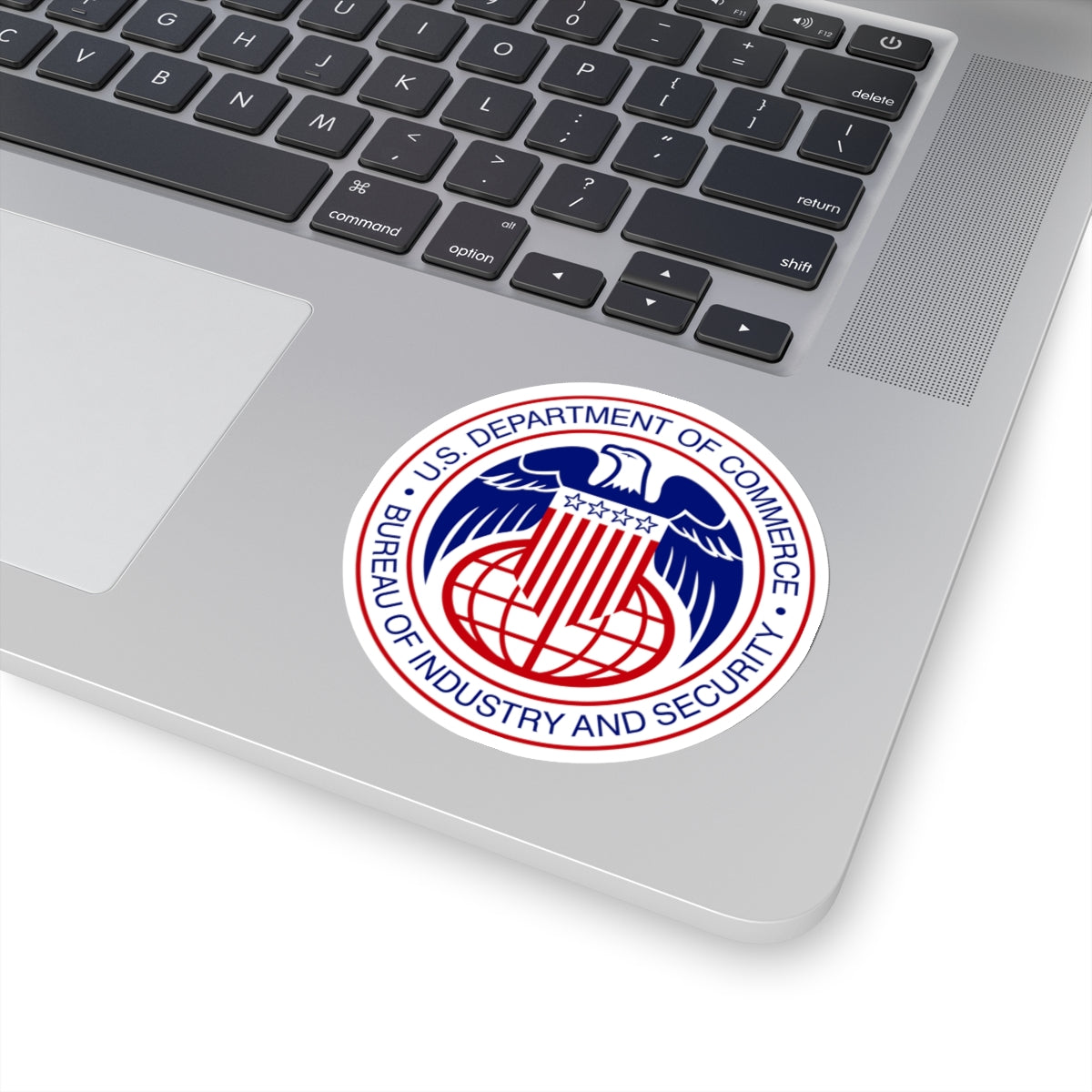 Seal of the United States Bureau of Industry and Security a part of the Department of Commerce - STICKER Vinyl Kiss-Cut Decal