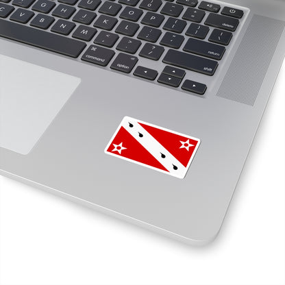 Flag of the Diocese of Bangor (United Kingdom) STICKER Vinyl Kiss-Cut Decal