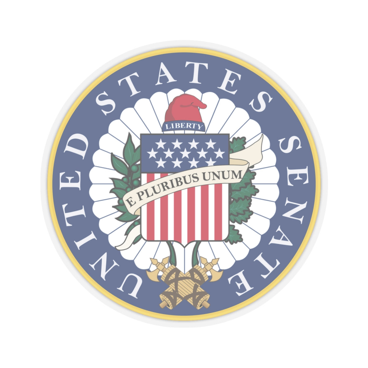 Seal of the United States Senate - STICKER Vinyl Kiss-Cut Decal