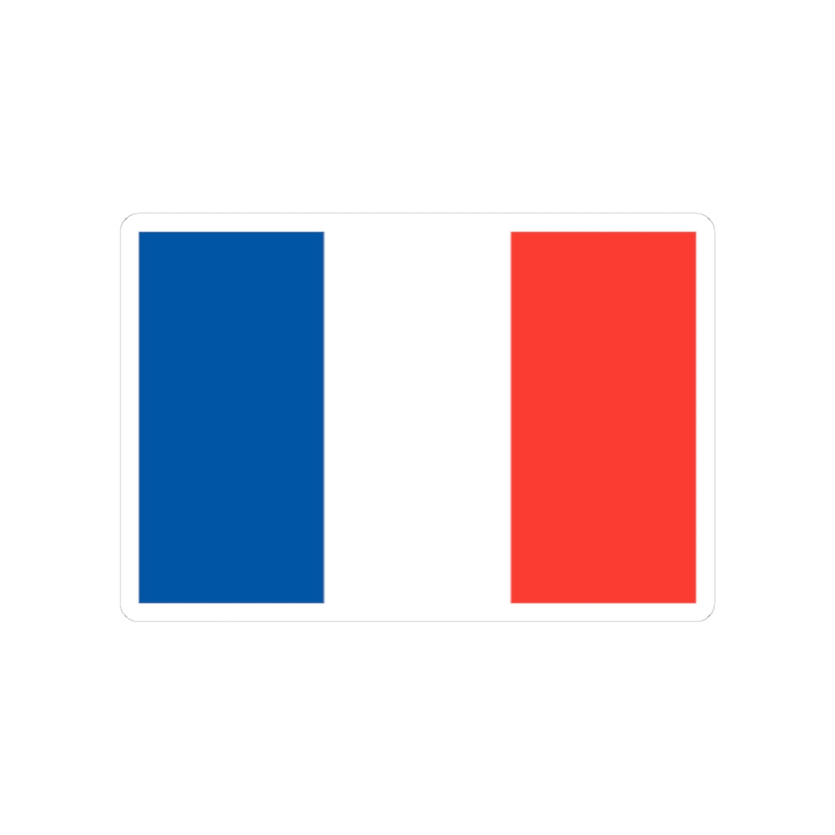 France 67242 - The Noun Project (France) STICKER Vinyl Kiss-Cut Decal