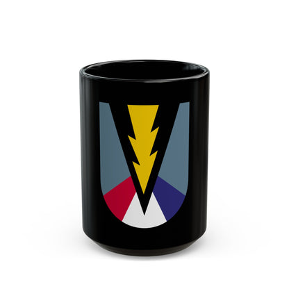 165th Infantry Brigade SSI (U.S. Army) Black Coffee Mug-15oz-The Sticker Space