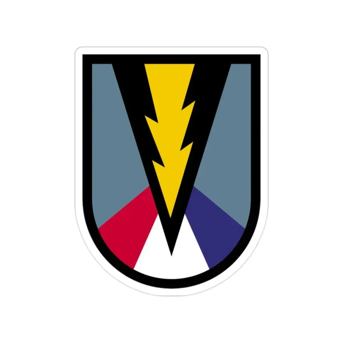 165th Infantry Brigade SSI (U.S. Army) Transparent STICKER Die-Cut Vinyl Decal 2 Inch - The Sticker Space