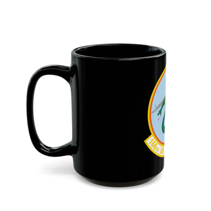 166 Air Refueling Squadron (U.S. Air Force) Black Coffee Mug-The Sticker Space